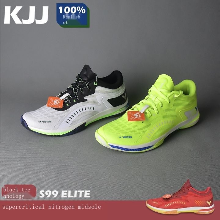 VICTOR badminton shoes genuine S99 ELITE shock-absorbing ultra-light ...