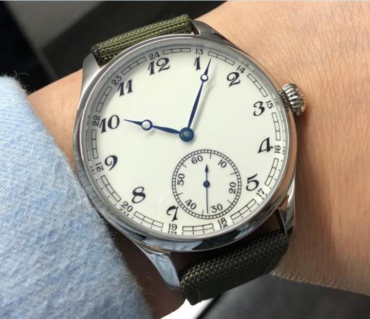 new-fashion-44mm-no-logo-enamel-white-dial-asian-6498-17-jewels-movement-mens-mechanical-watches-gr47-20