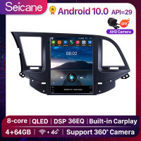 Seicane Tesla Style 9.7นิ้วAndroid 10.0 สำหรับ 2016 Hyundai Elantra วิทยุนำทางGPSที่มีหน้าจอสัมผัสบลูทูธWIFIสนับสนุนTPMS Carplay