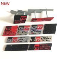 Modification upgrading 3D GR Gazoo Racing Logo Emblem Badge Car Sticker Front Grille Auto Accessories for Toyota HV YARiS RC RZ Prius GRMN 86 GR Sport