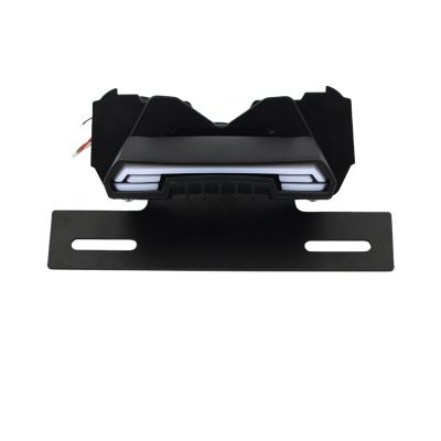 LED Tail Light Turn Signal Blinker Lamp Registration License Plate Holder for CRF450L CRF450 L 2018-2022