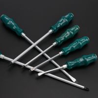 Impact wear heart screwdriver industrial-grade macaroni screwdriver can knock the flat plum blossom word cross magnetic screwdriver