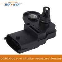 STPAT 0281002576 Intake Manifold Pressure Sensor 0281002576 0281002743 MAP Sensor 20524936 For Volvo FE FH FL FM KAMAZ DAF CF LF