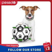 Dog Teething Toys Balls Durable Dog IQ Puzzle Chew  toys for Puppy Small Large Dog Teeth Interactive 6.5in Dog Soccer Toy Ball Toys