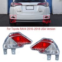 สัญญาณเตือนหยุดหางเบรคไฟกันชนหลังสำหรับโตโยต้า RAV4 RAV 4 2016 2017 2018 USA โคมไฟสะท้อนแสงไม่มีหลอดไฟ