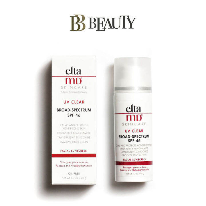ELTAMD UV Clear Facial Sunscreen SPF 46 48g For Skin Types Prone To