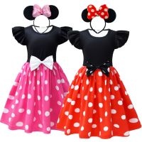 【CC】 Muababy Baby Minnie Toddler Kids Costume Dot Children Up