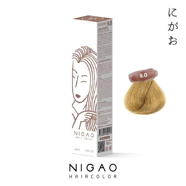 โทนธรรมชาติโฉมใหม่-สีย้อมผม-nigao-นิกาโอะ-ไม่มีแอมโมเนีย-กลิ่นหอม-100มล-กลิ่นไม่ฉุน