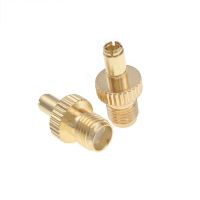 TS9 Male Plug To SMA Female Plug RF Coax Connector Plating Adapter Gold Electrical Connectors