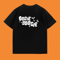 เสื้อยืดคอกลมพิมพ์ลายฮา OOCIE BOOGIE โลวีนยอดนิยม เสื้อยืดคอตตอน S-5XL