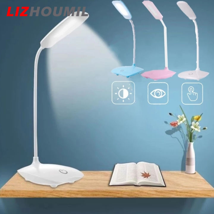 lizhoumil-โคมไฟ-usb-บนโต๊ะ-led-แบบชาร์จไฟได้ป้องกันตาตั้งค่าความสว่างได้3ระดับไฟอ่านหนังสือไฟกลางคืนใช้ในการศึกษา