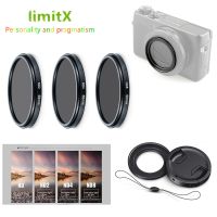 ♤ ND2 ND4 ND8 Neutral Density ND Filter amp; Adapter Ring lens cap keeper for Panasonic LX10 LX15 TZ200 TZ100 TZ220 ZS200 TX2 ZS100