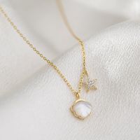 Solid 18K Gold Necklace For Women Natural Stone With Diamond Jewelry Anillos De Bizuteria Anillos Mujer Gemstone Pendants Box