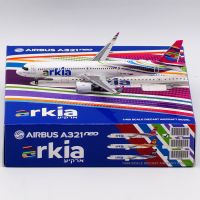 XX4449อัลลอยด์สำหรับสะสมของขวัญเครื่องบิน JC ปีก1:400 Arkia อิสราเอล Arilines A321neo โมเดลเครื่องบิน4X-AGH โมเดลจรวดด้วย St