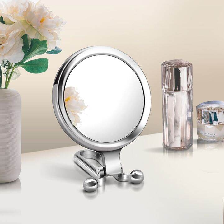 5x-magnifying-light-makeup-mirror-hand-mirror-handheld-folding-double-sided-makeup-vanity-mirror-travel-portable-makeup-tools-mirrors