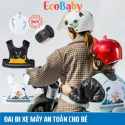 Đai đi xe máy cho bé ECOBABY, đai cho bé đi xe máy