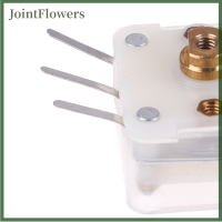 JointFlowers 5ชิ้นดูเพล็กซ์223P 60pF/140pF 2.1มม. ช่องเพลาวิทยุตัวแปรตัวเก็บประจุ