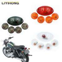 Liyihong ไฟท้ายตัวชี้วัดทิศทางฝาครอบโคมไฟสำหรับ Triumph Bonneville Se T100 2009ชิ้นส่วนอุปกรณ์รถจักรยานยนต์