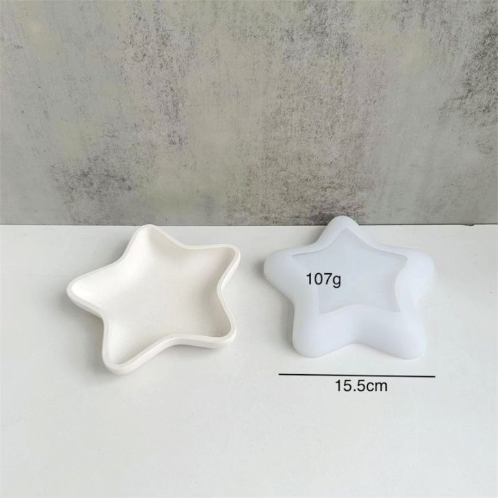 3d-star-plaster-home-decor-ornaments-tray-resin-molds-scented-candle-conch-shell-silicone-mold