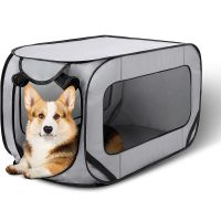 36in Portable Large Dog Bed Pop Up Dog Kennel Indoor Outdoor Crate for Pets Portable Car Seat Kennel Cat Bed Collection