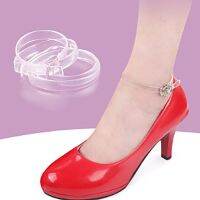 2pcs Portable New Shoe Strings Transparent Invisible Women High Heels TPU Band Ankle Straps