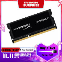 RAM DDR3L 8GB 1600MHz 1.35V หน่วยความจำแล็ปท็อปสำหรับ HyperX Impact SODIMM 204Pin PC3L-12800S DDR3L RAM โมดูลหน่วยความจำโน้ตบุ๊ค