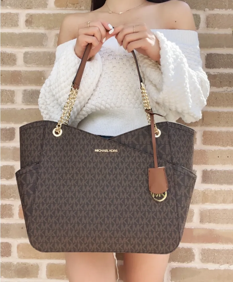 Chain Shoulder Tote Bag