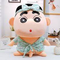 SHEBE668ญี่ปุ่น Cosplay Prop ของขวัญวันหยุดของตกแต่งบ้านมาพร้อมกับของเล่นอะนิเมะ Crayon Shin-Chan Sleep Mate เบาะกำมะหยี่ความคิดริเริ่มของเล่นตุ๊กตาหมอนนุ่ม Shin-Chan ของเล่นตุ๊กตาดินสอสีตุ๊กตายัดไส้