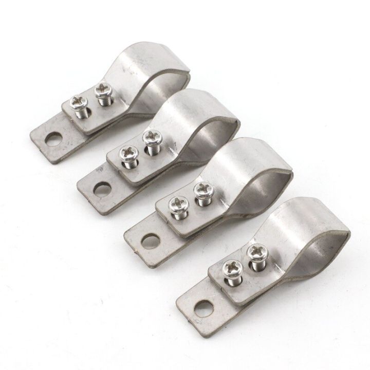2-20pcs-lot-ss304-stainless-steel-pipe-clamp-wave-sunshade-nets-accessories-adjustable-fixed-pipe-clamps-sun-shade-net-parts