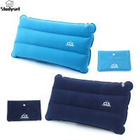 Studyset IN stock Outdoor Camping Inflatable Pillow With Storage Bags Portable Folding Ultralight Blow Up Pillows For Beach Travel