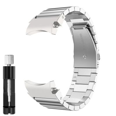 Galaxy Watch 4 40มม. 44มม. 5 Pro 45มม. ปลายสเตนเลสโค้งงอไม่มีช่องว่างสายสำหรับ Samsung Watch4คลาสสิก46มม. 42มม.