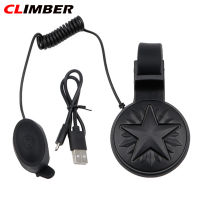 CLIMBER MEROCA จักรยานกระดิ่งไฟฟ้าจักรยานแตรจักรยานชาร์จ Usb จักรยานสกู๊ตเตอร์แหวนกระดิ่ง