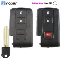 YIQIXIN 2/3 Buttons Smart Car Key Case Cover For Toyota Prius 2004 - 2009 Verso Corolla Camry Auto Remote Fob Replacement Shell