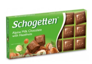 Socola HẠT DẺ sản xuất tại Đức Schogetten 100g