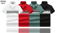 2023 New Original Hugo Boss Regular-Fit Short-sleeved Cotton Shirt Casual Fashion Mens Polo Sport Shirts M-3XL 13