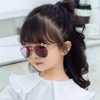 【CW】 Kids Sunglasses Metal Frame Bow ChildrenGlasses Fashion Gilrs Outdoor GogglesEyewearStyle Eyeglasses