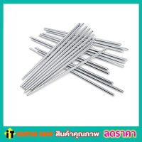 ตะเกียบญี่ปุ่น ที่คีบอาหาร ตะเกียบยาวที่คีบสแตนเลส สแตนเลส 304 ตะเกียบ Chopsticks stainless steel ตะเกียบสแตนเลส ขนาด 22 cm 10คู่ ตะเกียบเกาหลี