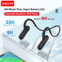 DACOM Airwings Built-In 8G Memory Sports Bluetooth Earphone MP3 Player Waterproof Wireless Headphone With Mic Headset xbn