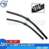 Wiper 4A &amp; 4A Front Windscreen Windshield Wiper Blades For BMW 3 Series E90 E91 323i 325i 328i 335i 328xi 2005 - 2009