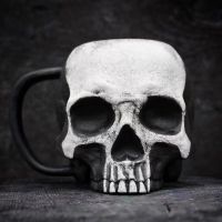 Skull Head Cup Shot Glass Cup for Whiskey Wine Vodka Home Drinking Ware Man Gift Cup Mugs for Halloween Decoration