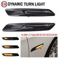 รถ Led Side Marker น้ำไหล Flicker ไฟเลี้ยวสำหรับ BMW 1Series E81 E82 E87 E88 3Series E61 E81 E92 E93 5Series E60