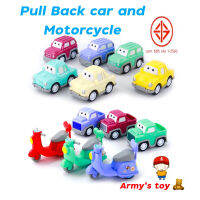 HG รถของเล่นลากปล่อย Pull Back Car and Motorcycle G0067