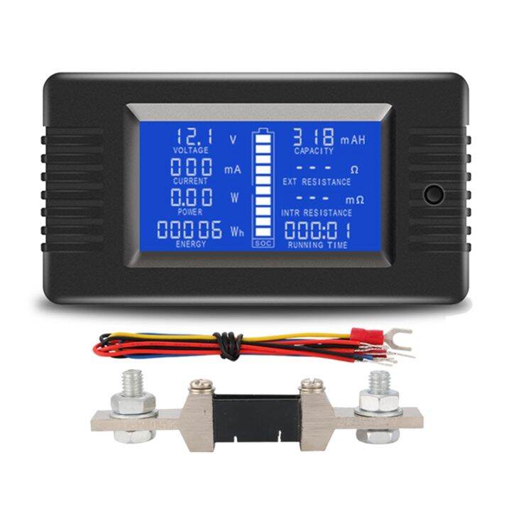 PZEM015 Digital DC 0200V Voltage Current with Shunt Car Battery Tester