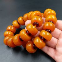 【CW】 Beads Old Wax Beeswax Men  39;s Couples Jewelry