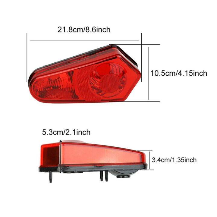 atv-led-tail-light-housing-lens-sockets-for-polaris-sportsman-500-550-850-570-1000-2009-2017-2411153-2411154