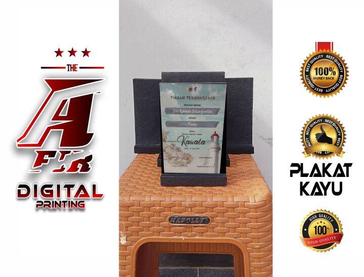 Plakat Kenang Kenangan Plakat Wisuda Plakat Ucapan Terima Kasih KKN