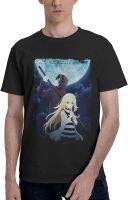 Anime Angels of Death T-Shirt Mens Summer Comfort Round Neckline Short Sleeve Tshirt