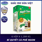 FREESHIP 0đ Toàn Quốc-Bộ 6 hộp Creamer Ngôi Sao Phương Nam xanh lá - hộp