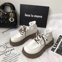 ViVi shoes store Mary Jane รองเท้าแฟชั่นซิงเกิ้ลสีพื้นรองเท้านิ้วเท้าทรงกลมสำหรับสุภาพสตรีฤดูใบไม้ร่วงปี2023