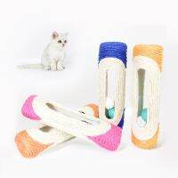 【Be worth】 PETS MART mall Pet Cat Toy Sisal Roller With Bell Sounding Cat Scratcher Supplies Furniture Long Roller Cat Foot Protection